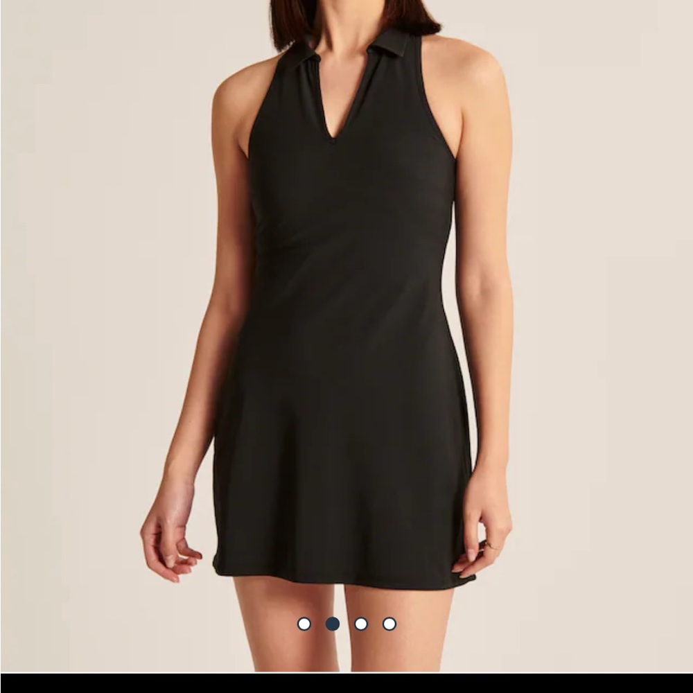 black abercrombie traveler dress! great for tennis or golf. NWT!